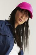 Bright pink cap