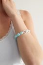 Bracelet with beads - Multi Blue
