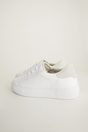 Sneakers with reptile detail at heel - Multi White