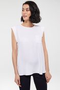 Casual top with short sleeve