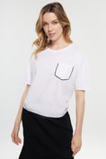 Oversized t-shirt with contrast detail