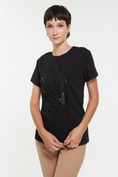 Comfort fit t-shirt with zebra