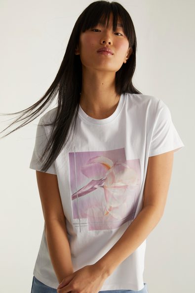 Regular fit t-shirt with print