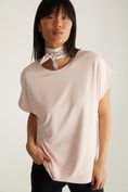 Loose top with crossed front