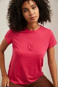 Regular fit t-shirt with heart