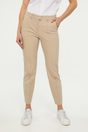 Urban fit crop pant with pintuck - Beige