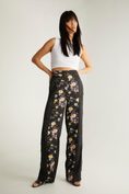 Mixted pattern pant