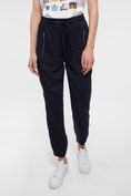 Casual tencel pant with elastic waist