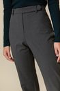 Modern high waist basic pant - Medium Grey;Charcoal