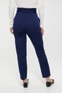 Basic Pant with elastic waist - Dark Blue