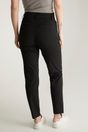 High waist pant with pleats - Black