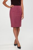 Colourful houndstooth skirt