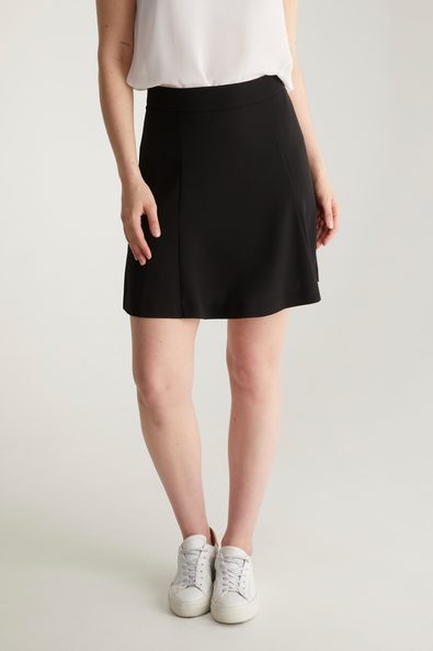 Short flared skirt
