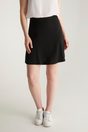 Short flared skirt - Black