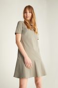 Short sleeve Sport Chic dress with frill
