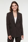 Basic blazer with embroidered flap