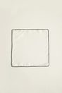 Silk pocket square - Multi White