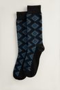 Graphic socks - Multi Blue