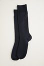 Bamboo fiber argyle socks - Navy;Black