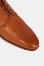Textured shoe - Medium Brown