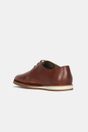Basic shoe with contrast sole - Medium Brown