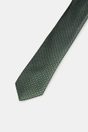 Micro diamond pattern thin tie - Multi Green