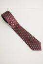 Dots pattern silk tie - Multi Red