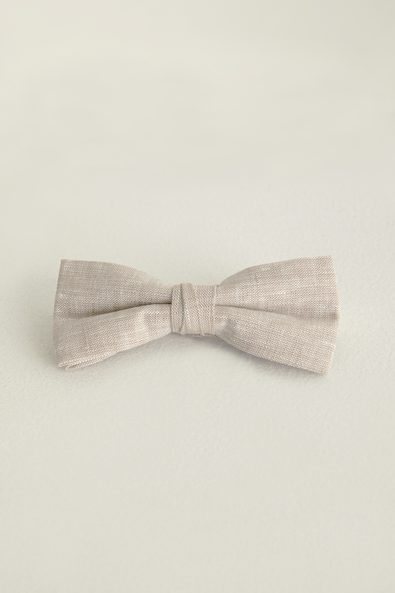 Linen bow tie