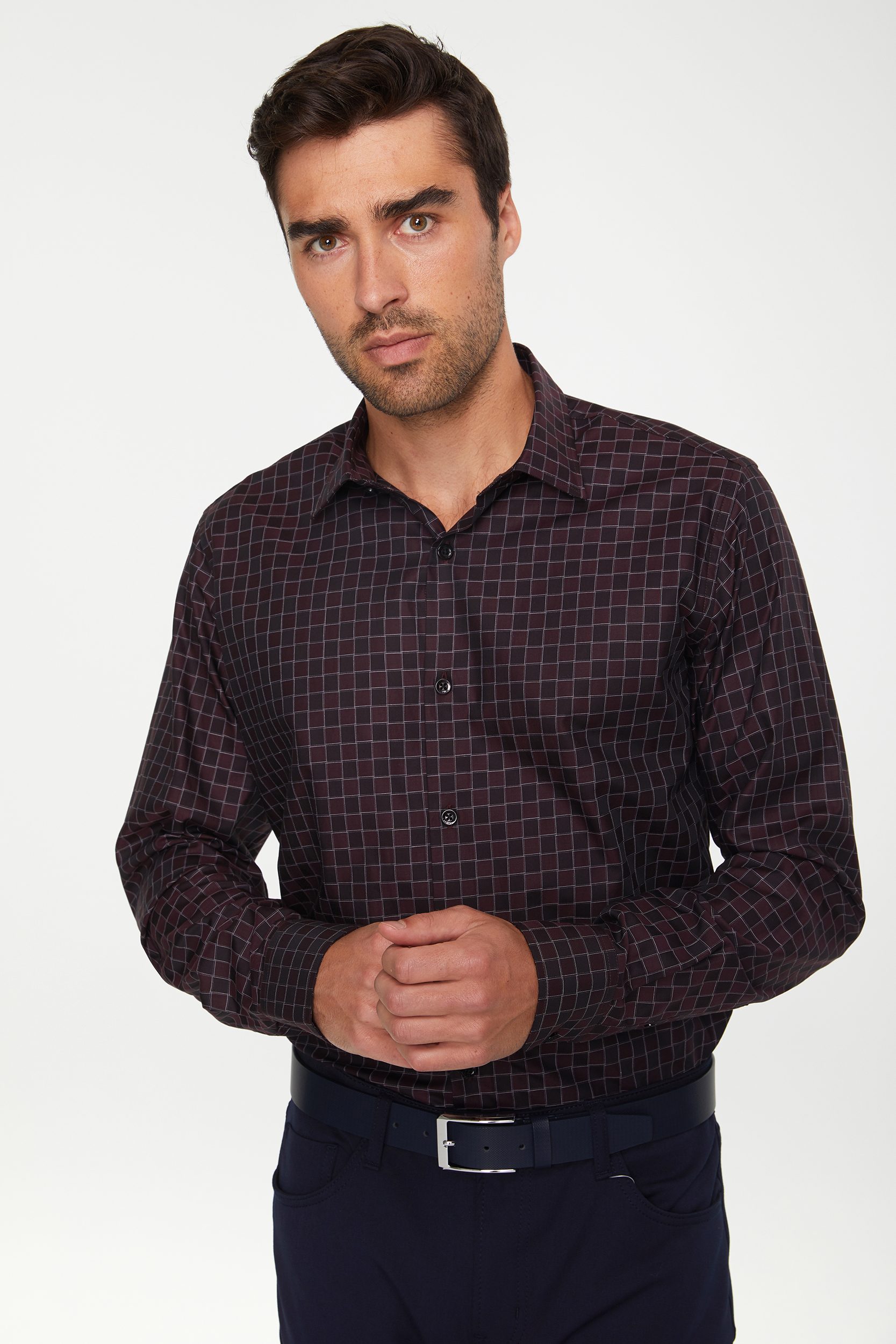 check shirt pant