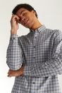 Check fitted shirt - Multi Grey