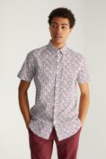 Mirco floral printed shirt