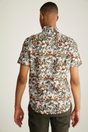 Tropical print Fitted shirt - Multi Grey