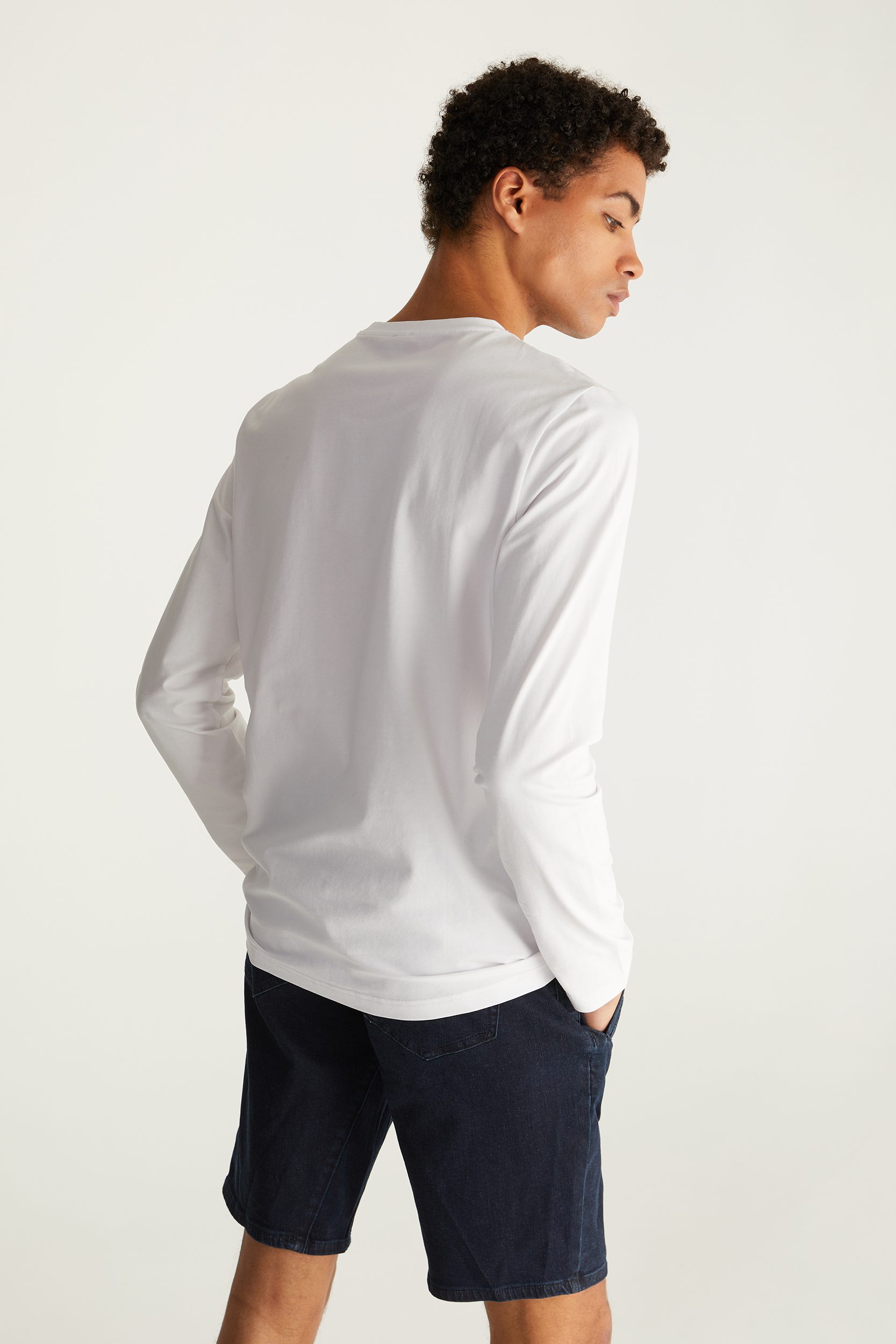 Solid Long Sleeve T-shirt