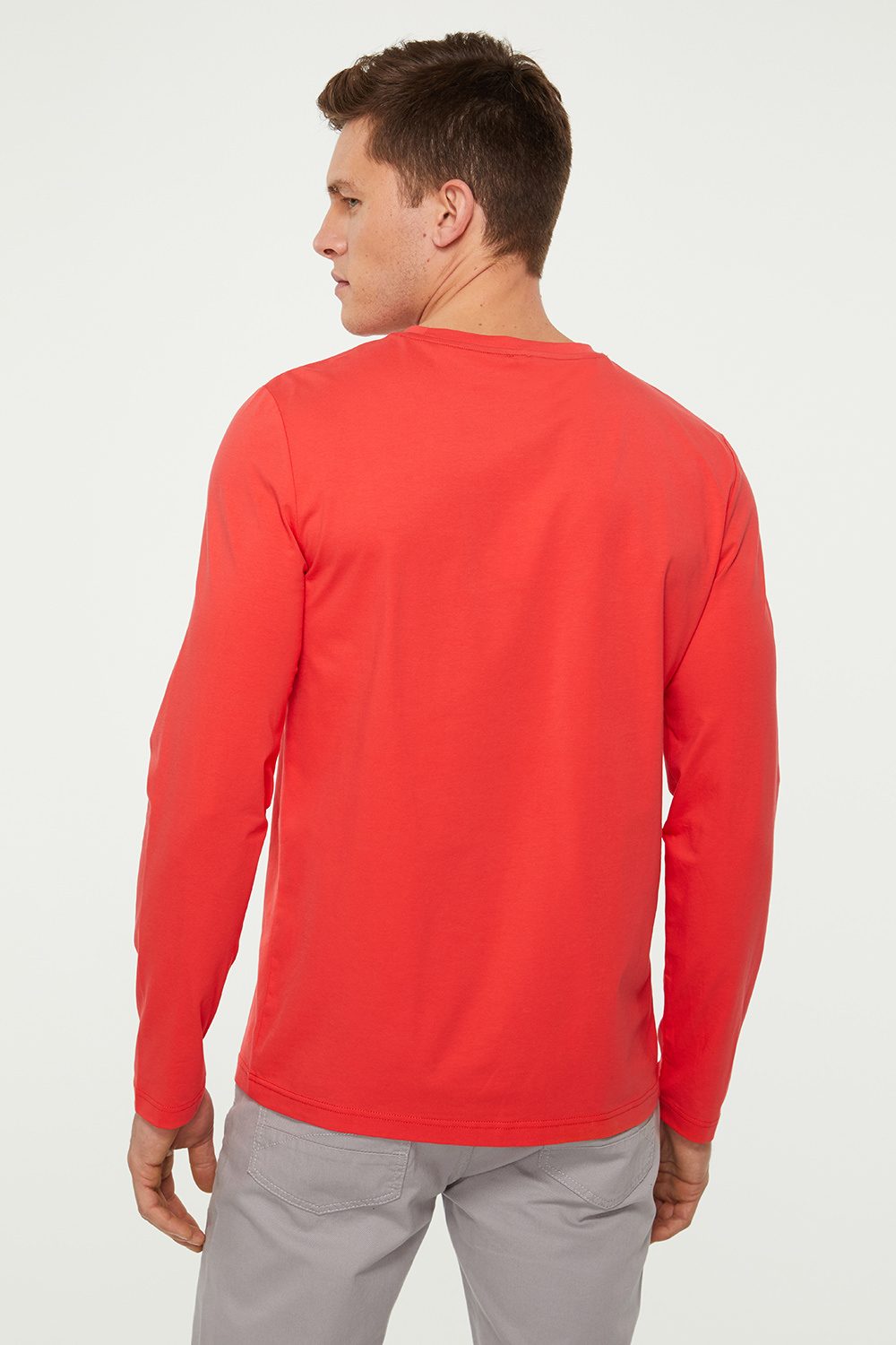 Solid Long Sleeve T-shirt