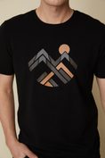 Mountains printed t-shirt