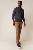 V-neck Prince of Wales sweater