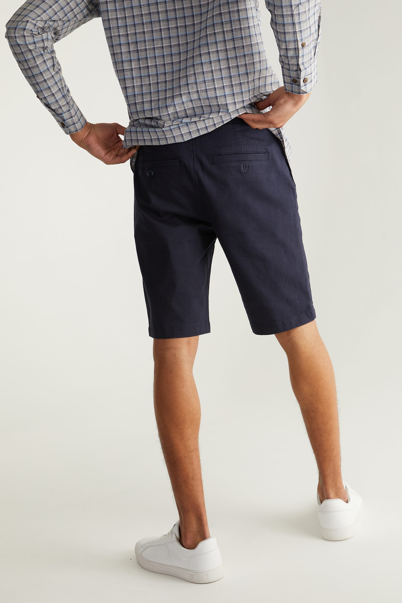 Chino-look Bermuda Shorts