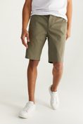 Chino-look bermuda shorts