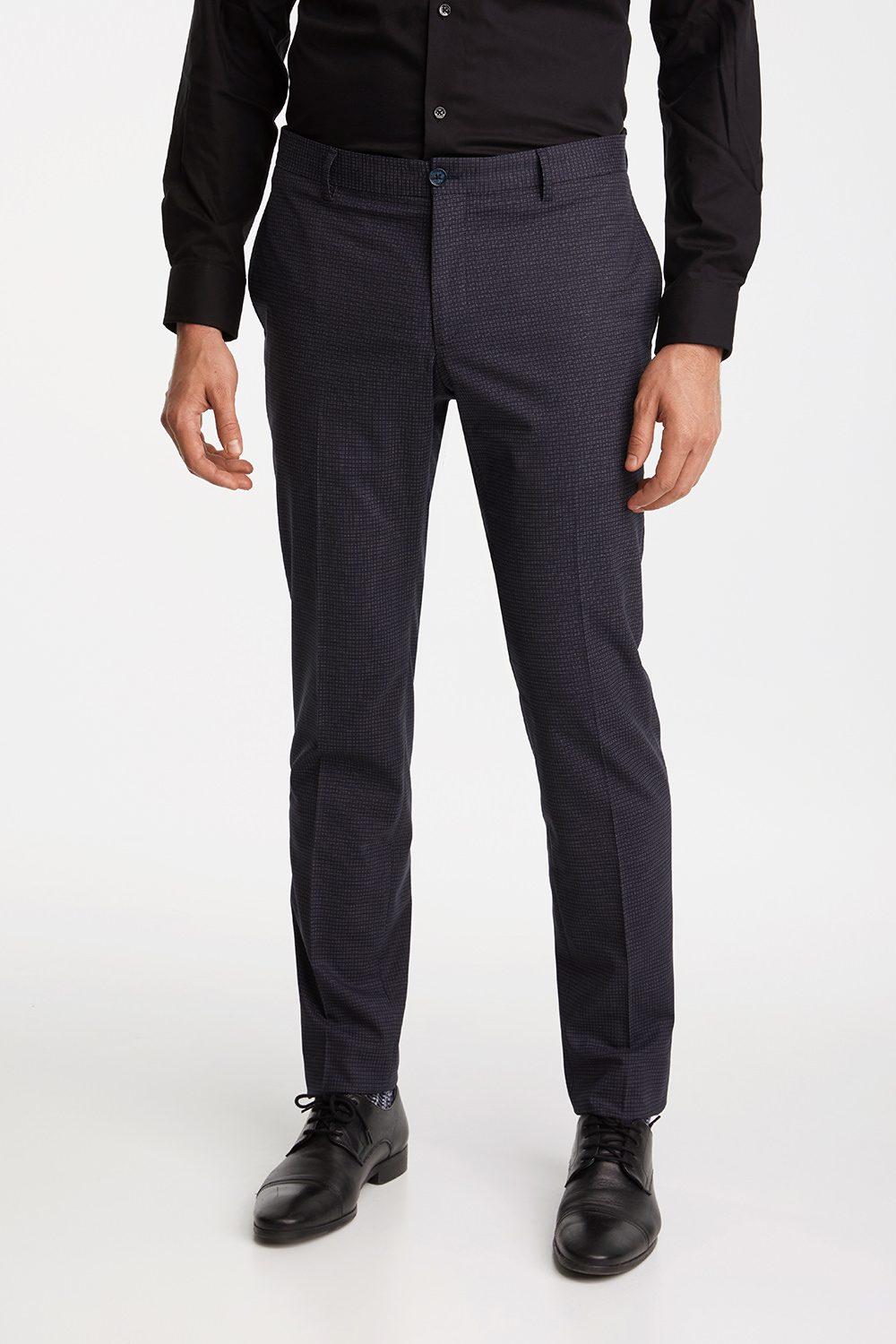 skinny fit slacks mens