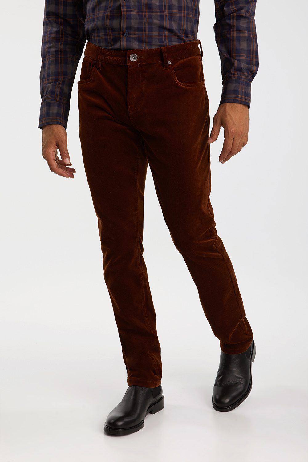 skinny fit corduroy pants mens