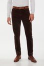 Corduroy Slim pant - Medium Brown;Black