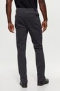 5 pocket textured Skinny pant - Dark beige;Charcoal;Medium Khaki