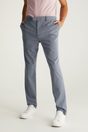 Side pockets Slim pant - Multi Blue
