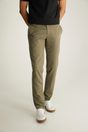 Slim solid colour pant - Medium Khaki