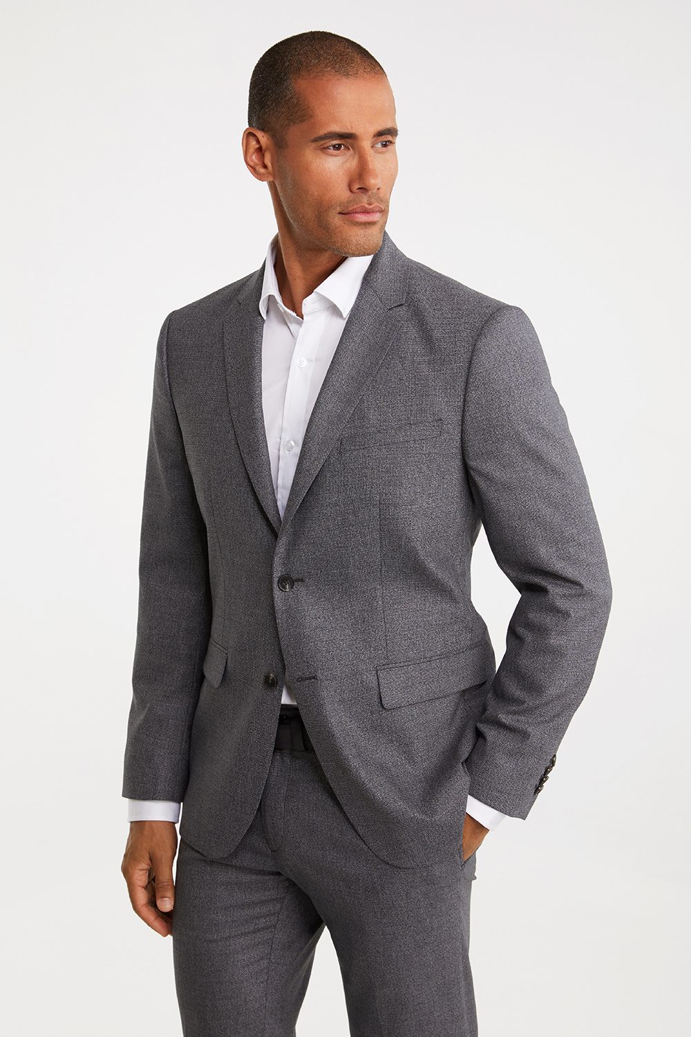 Two Tone Washable Fitted Blazer