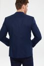 Solid colour Extra-fitted blazer - Navy