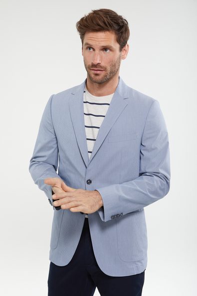 Striped Extra-fitted blazer