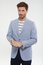 Striped Extra-fitted blazer - Multi Blue