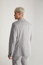 Patch pocket two tone fitted jacket - Multi Grey